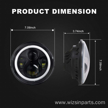 Wizsin LED Halo Headlights w/ DRL